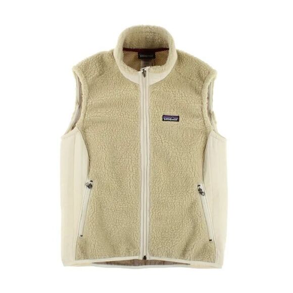 Patagonia Women's Retro-X® Vest Fleece Sherpa Size S in Natural - Picture 1 of 9